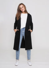 Load image into Gallery viewer, Arica Hood Cardi - Black