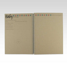 Load image into Gallery viewer, Baby Book - 100% Recycled Cardstock
