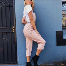 Load image into Gallery viewer, Ebby and I Chelsea Overalls Pink