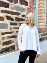 Load image into Gallery viewer, Bronx Cotton Sweater - White