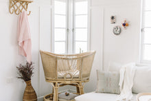 Load image into Gallery viewer, Blush Pink - Cosy Diamond Knit Baby Blanket