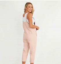 Load image into Gallery viewer, Ebby and I Chelsea Overalls Pink