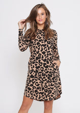 Load image into Gallery viewer, Emerson Dress ~ Tan Leopard