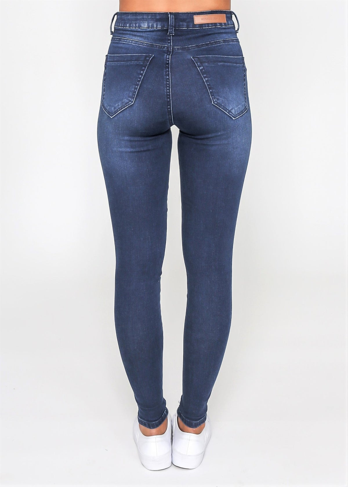 KHLOE High Rise Jean - Ink Wash
