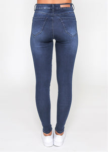 KHLOE High Rise Jean - Ink Wash