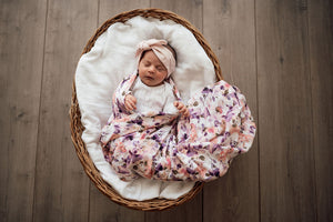 Blushing Beauty - Organic Muslin Wrap