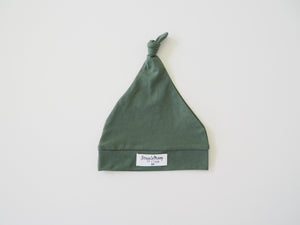 Olive Knotted Beanie