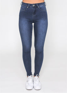 KHLOE High Rise Jean - Ink Wash