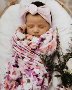 Blushing Beauty - Organic Muslin Wrap