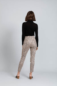 Skeeter Pants - Brown Cobra Print