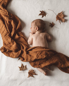 Bronze Baby - Organic Muslin Wrap