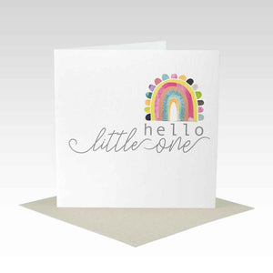 Hello Little One Card - 100% Recycled Cardstock