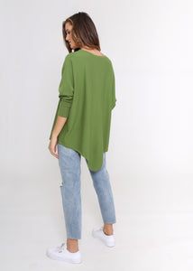 Zoe Knit Top - Green