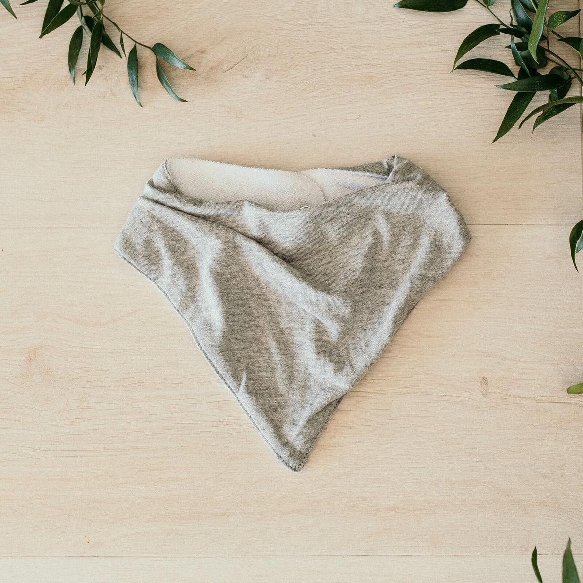 Grey Marle Bandana Dribble Bibs