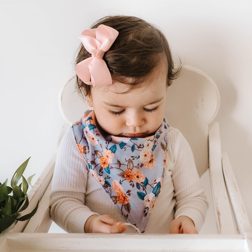 Vintage Blossom - Bandana Dribble Bib
