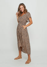 Load image into Gallery viewer, Jemima Dress  ~ Beige Leopard
