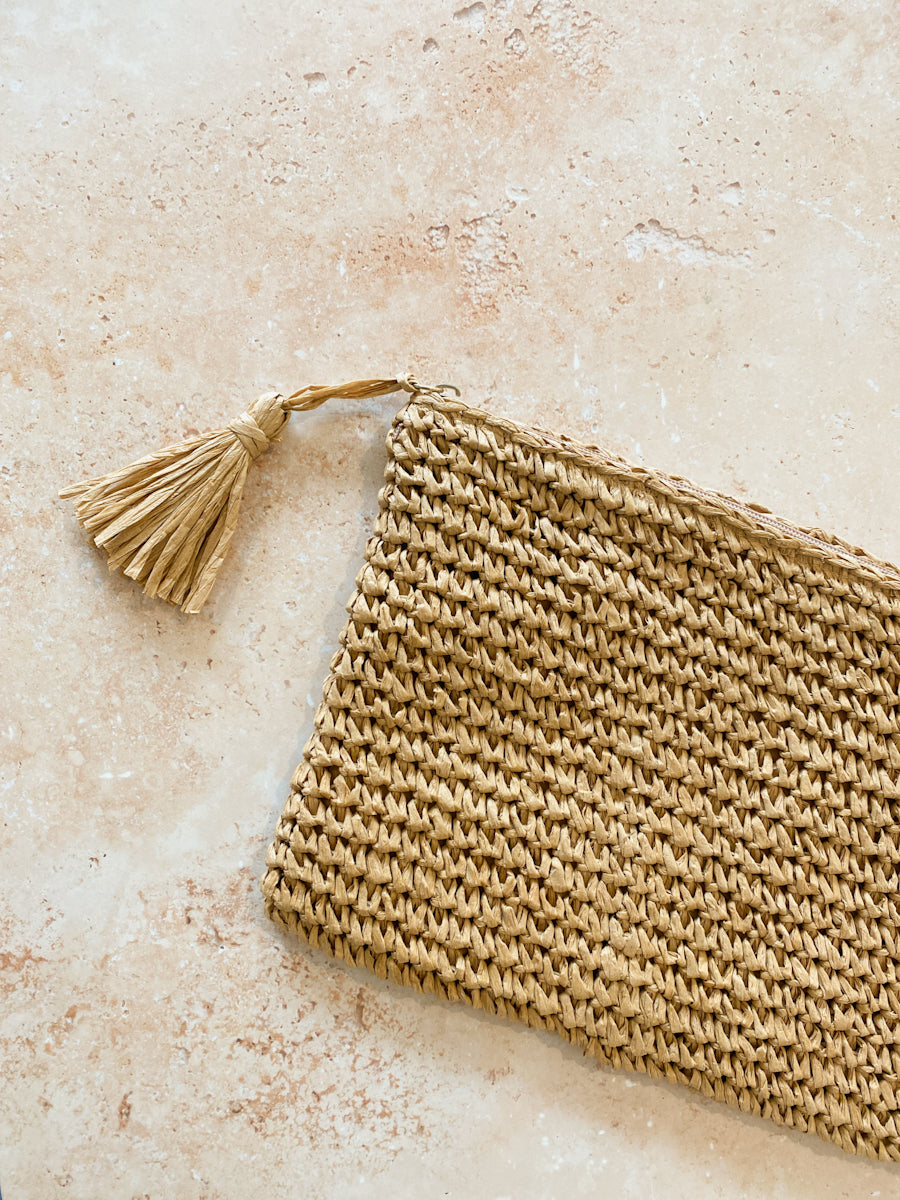 Stelly Classic Straw Clutch