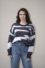 Load image into Gallery viewer, Cocoon Knit Sweater Black
