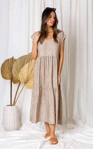 EZRA Midi Dress - Bronze