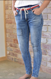 Style Laundry Skinny Jeans Blue Wash